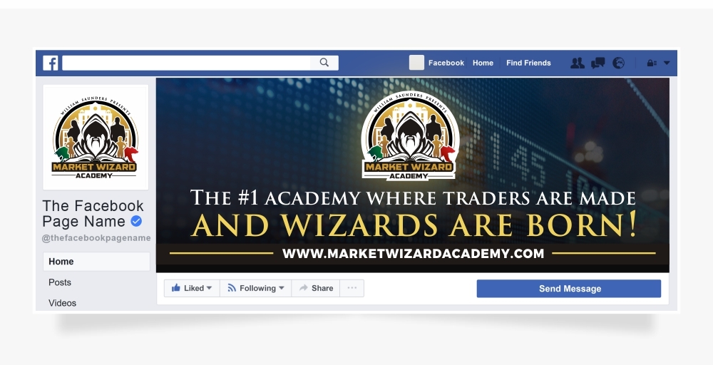 Market Wizard Academy logo design by Ibrahim