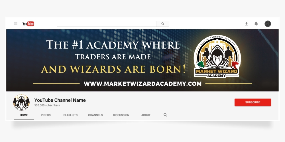 Market Wizard Academy logo design by Ibrahim