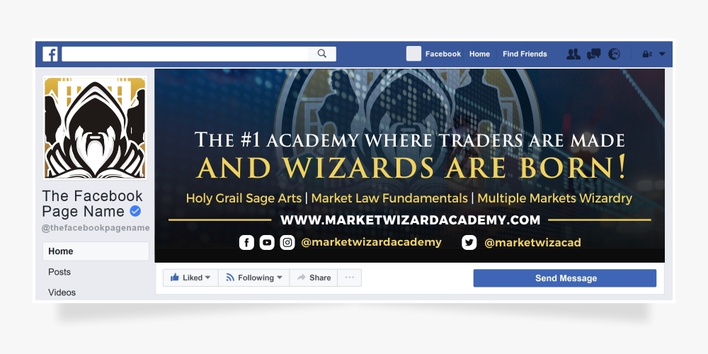 Market Wizard Academy logo design by Ibrahim