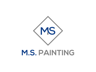 M.S. Painting logo design by kopipanas