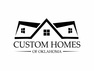 Custom Homes of Oklahoma  logo design by Greenlight