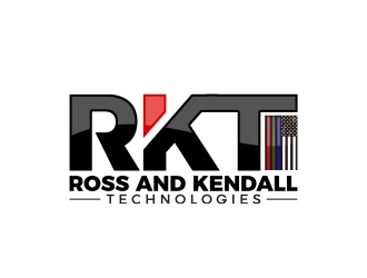 Ross and Kendall Technologies logo design by MarkindDesign