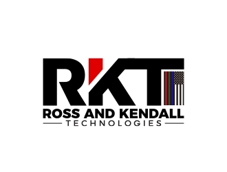 Ross and Kendall Technologies logo design by MarkindDesign