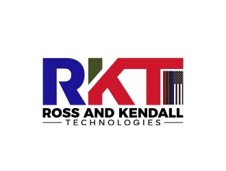 Ross and Kendall Technologies logo design by MarkindDesign