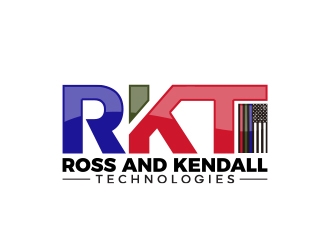 Ross and Kendall Technologies logo design by MarkindDesign