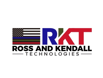 Ross and Kendall Technologies logo design by MarkindDesign