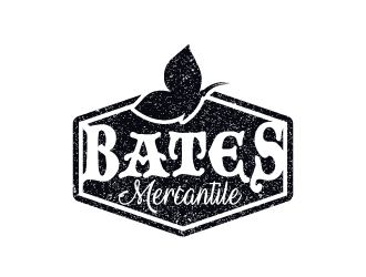 BATES Mercantile logo design by aryamaity