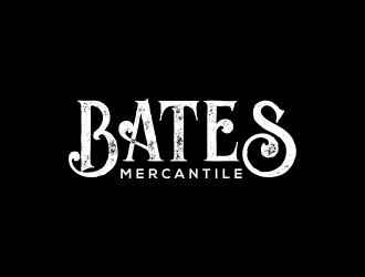 BATES Mercantile logo design by ubai popi