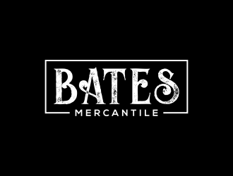 BATES Mercantile logo design by ubai popi