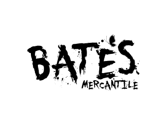 BATES Mercantile logo design by giphone