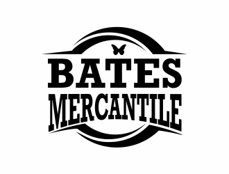 BATES Mercantile logo design by up2date