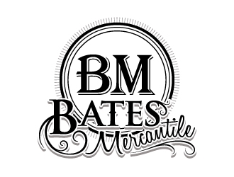 BATES Mercantile logo design by iamjason