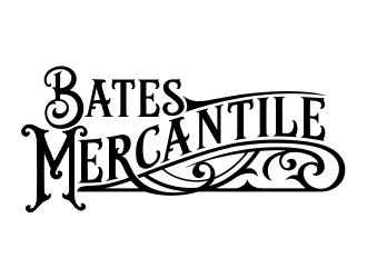 BATES Mercantile logo design by b3no