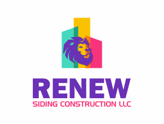 Renew Siding Construction LLC logo design by up2date