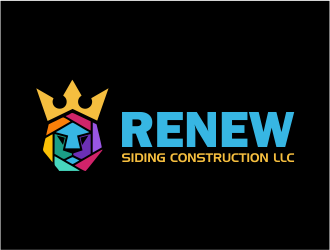 Renew Siding Construction LLC logo design by up2date