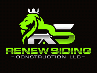 Renew Siding Construction LLC logo design by ORPiXELSTUDIOS