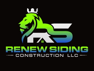 Renew Siding Construction LLC logo design by ORPiXELSTUDIOS