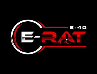 E-RAT / E-40 logo design by akilis13