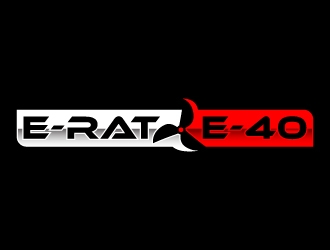 E-RAT / E-40 logo design by akilis13