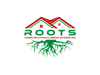 Roots Construction & Renovations Inc. logo design by sodimejo