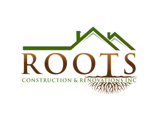 Roots Construction & Renovations Inc. logo design by aldesign