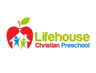 Lifehouse Christian Preschool  logo design by kgcreative