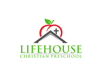 Lifehouse Christian Preschool  logo design by scolessi