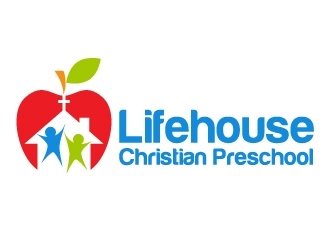 Lifehouse Christian Preschool  logo design by kgcreative