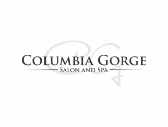 Columbia Gorge Salon and Spa logo design by eagerly