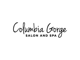 Columbia Gorge Salon and Spa logo design by treemouse