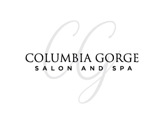 Columbia Gorge Salon and Spa logo design by treemouse