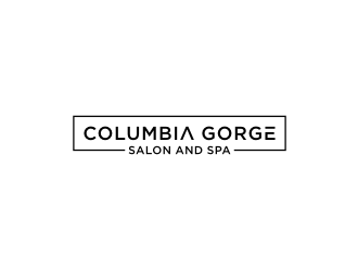 Columbia Gorge Salon and Spa logo design by johana