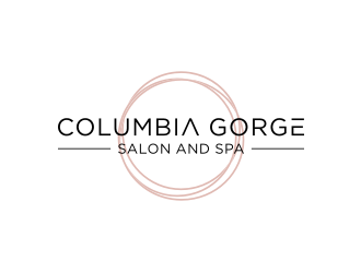 Columbia Gorge Salon and Spa logo design by johana