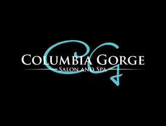 Columbia Gorge Salon and Spa logo design by eagerly