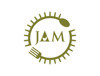 JAM  logo design by BlessedArt