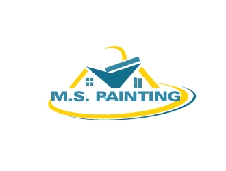 M.S. Painting logo design by webmall