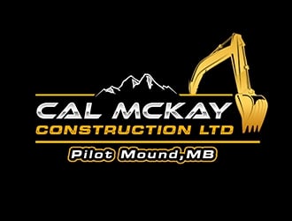 Cal Mckay Construction LTD logo design by PrimalGraphics