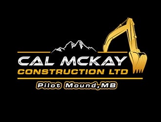 Cal Mckay Construction LTD logo design by PrimalGraphics