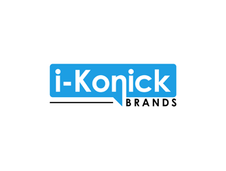 i-Konick Brands logo design by alby