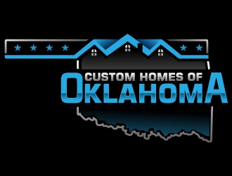 Custom Homes of Oklahoma  logo design by Suvendu