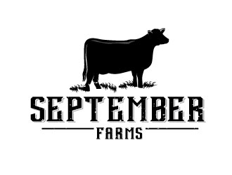 September Farms logo design by Conception