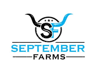 September Farms logo design by Conception