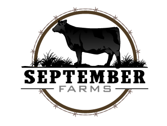 September Farms logo design by THOR_