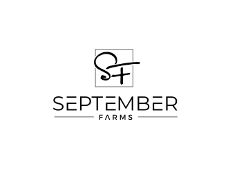 September Farms logo design by kimora