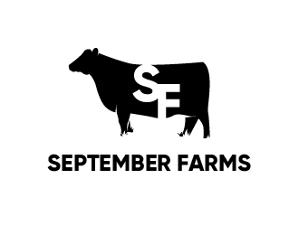 September Farms logo design by lbdesigns