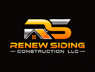 Renew Siding Construction LLC logo design by ORPiXELSTUDIOS