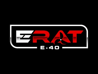 E-RAT / E-40 logo design by akilis13