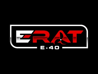 E-RAT / E-40 logo design by akilis13