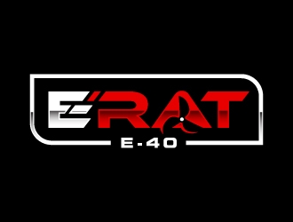 E-RAT / E-40 logo design by akilis13