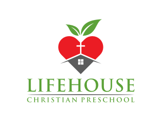 Lifehouse Christian Preschool  logo design by puthreeone